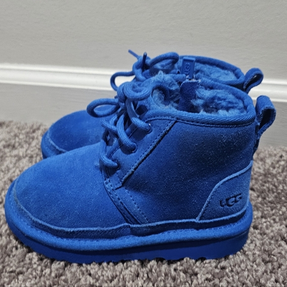 UGGS Blue Neumel Kids Boots Size 10 Toddler - Picture 2 of 10